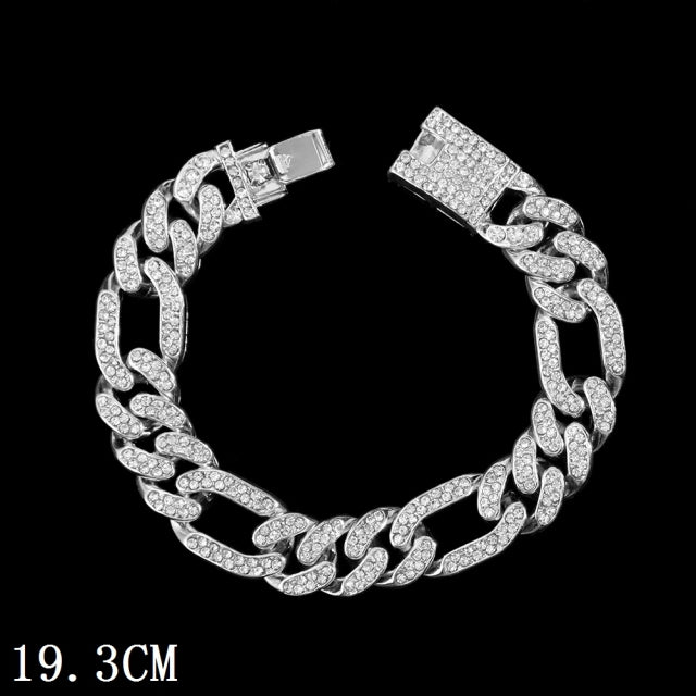 12 mm Cuban link bracelett