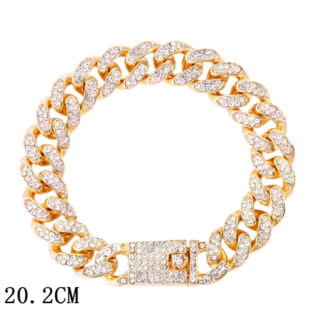 12 mm Cuban link bracelett