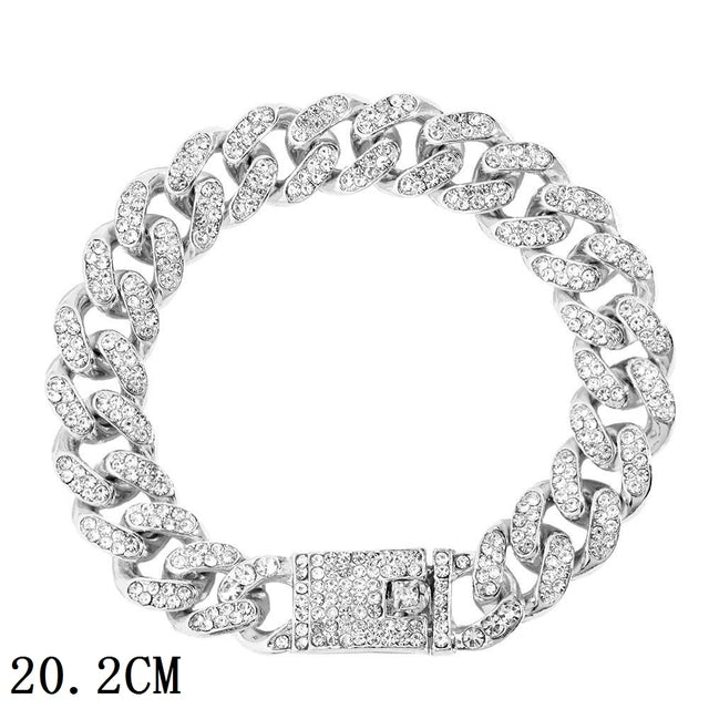 12 mm Cuban link bracelett