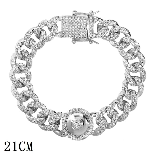 12 mm Cuban link bracelett