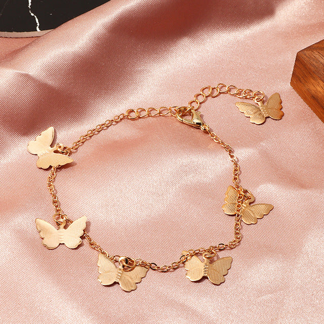 Butterfly Chain Anklet