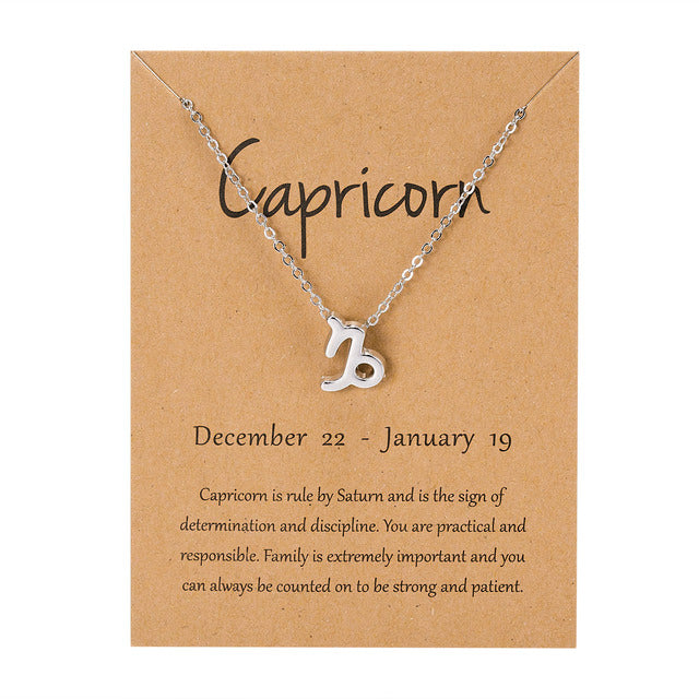Zodiac Sign Necklace