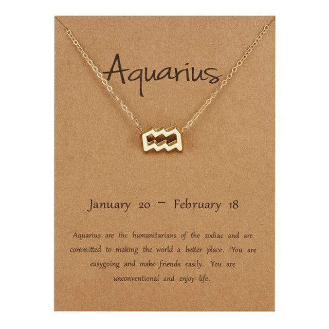 Zodiac Sign Necklace