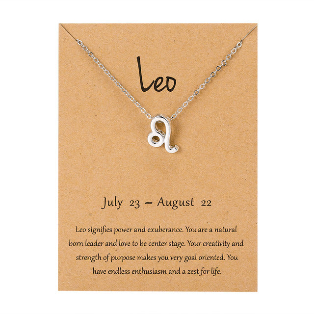 Zodiac Sign Necklace